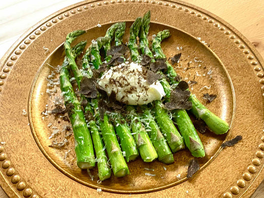 The Best Asparagus You'll Have - Oven Roasted Truffle Asparagus