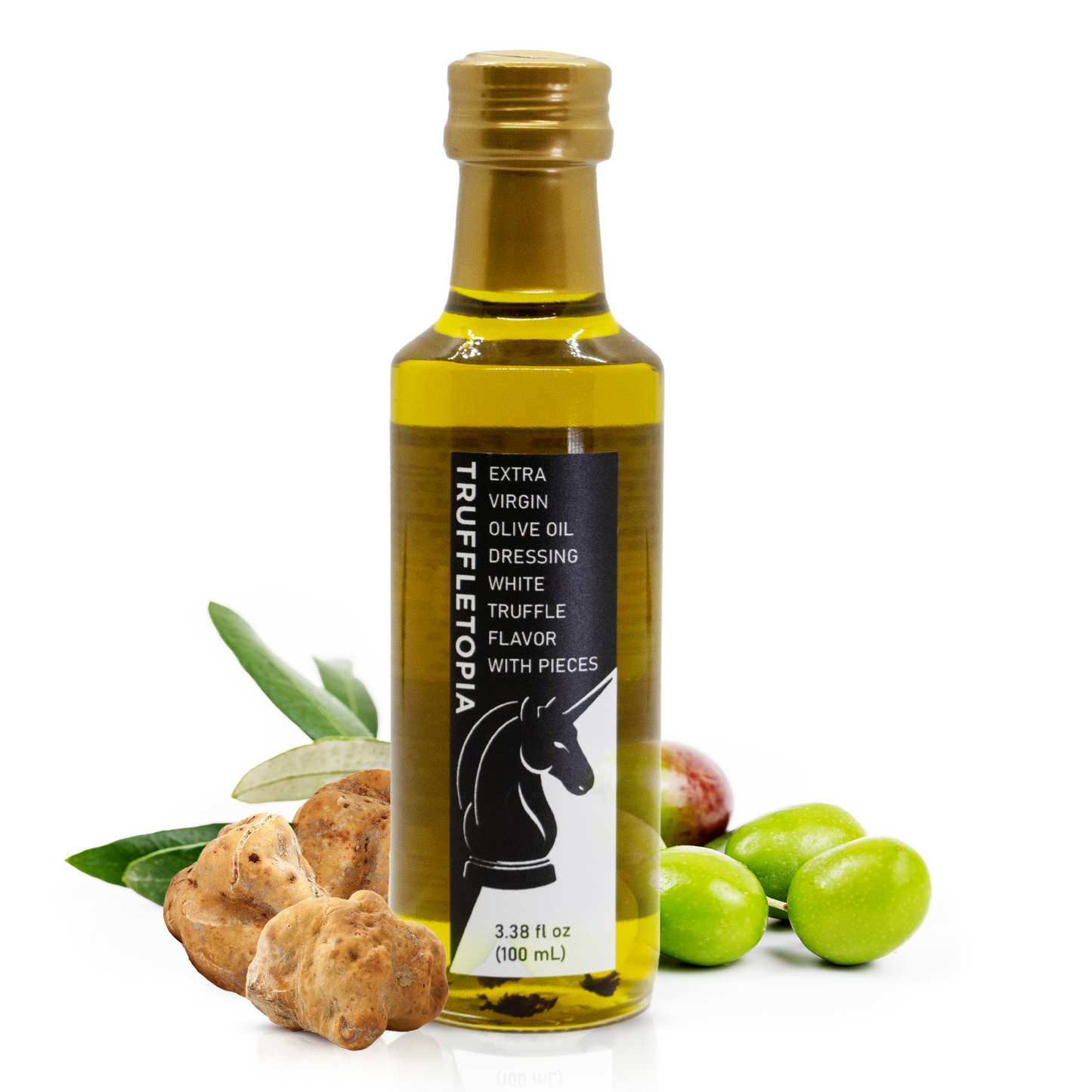 White Truffle Extra Virgin Olive Oil with Truffle Pieces