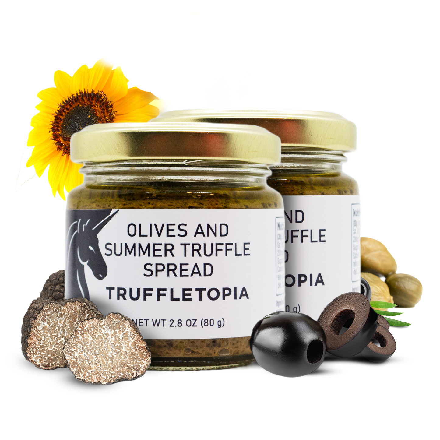 Olives and Summer Truffle Spread (Tapenade)