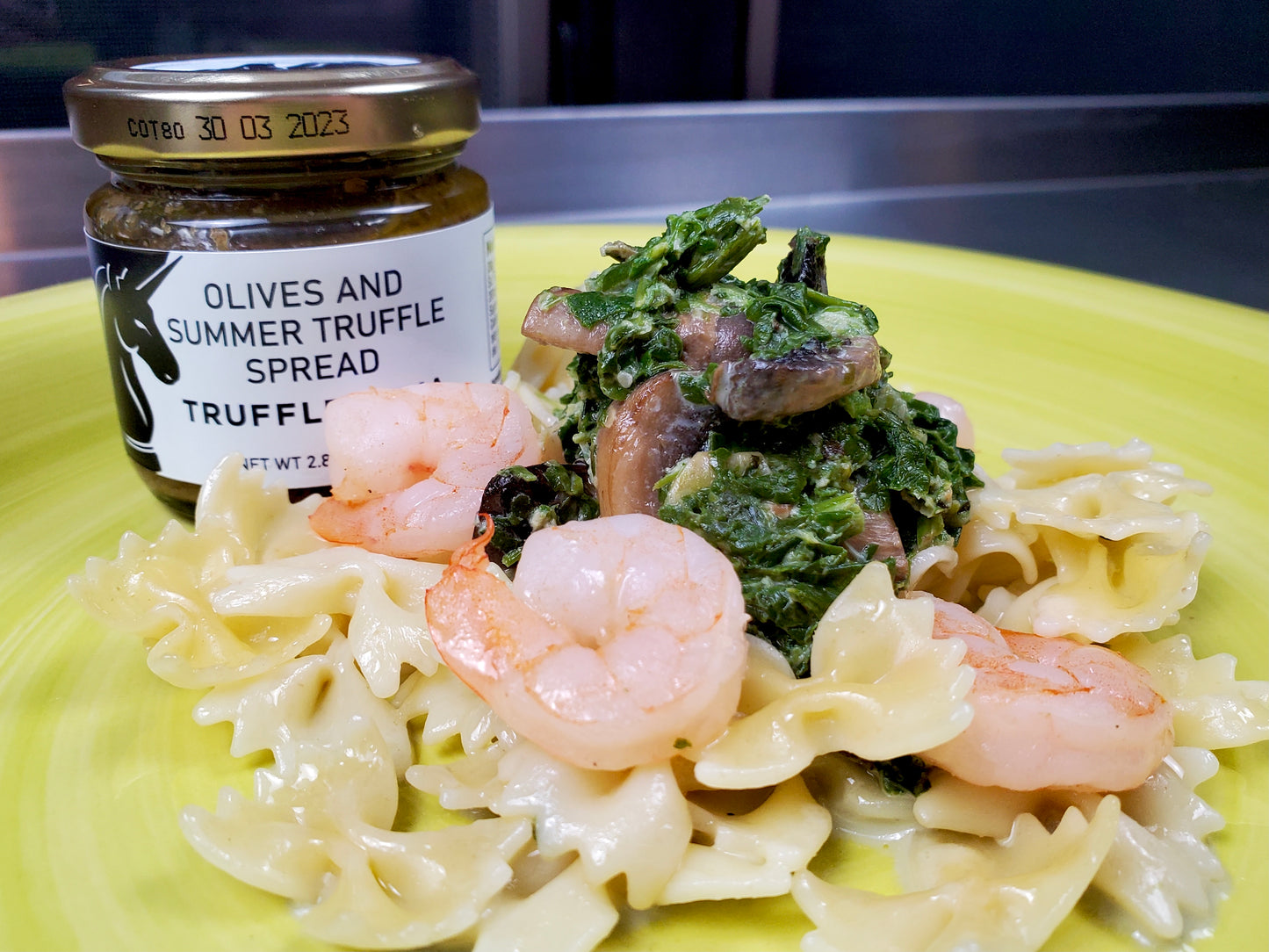 Olives and Summer Truffle Spread (Tapenade)