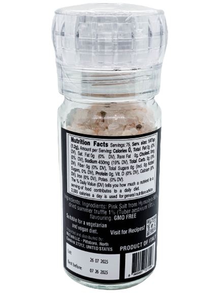FBM Pink Himalayan Salt and Black Truffle Grinder