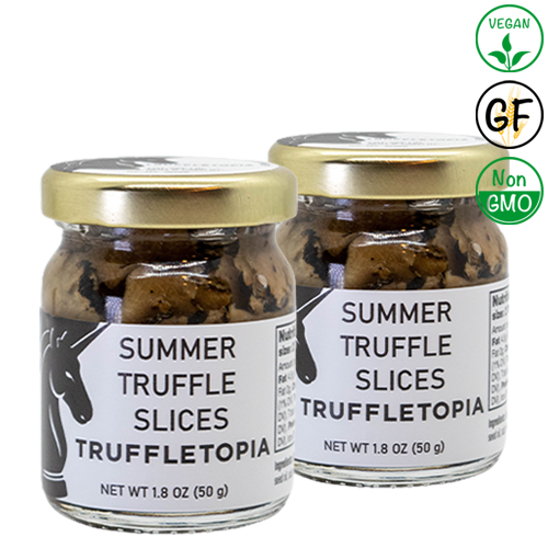 Summer Truffle Slices (Black Truffle Carpaccio)