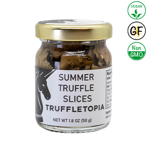 Summer Truffle Slices (Black Truffle Carpaccio)