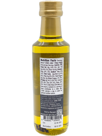 White Truffle Extra Virgin Olive Oil with Truffle Pieces