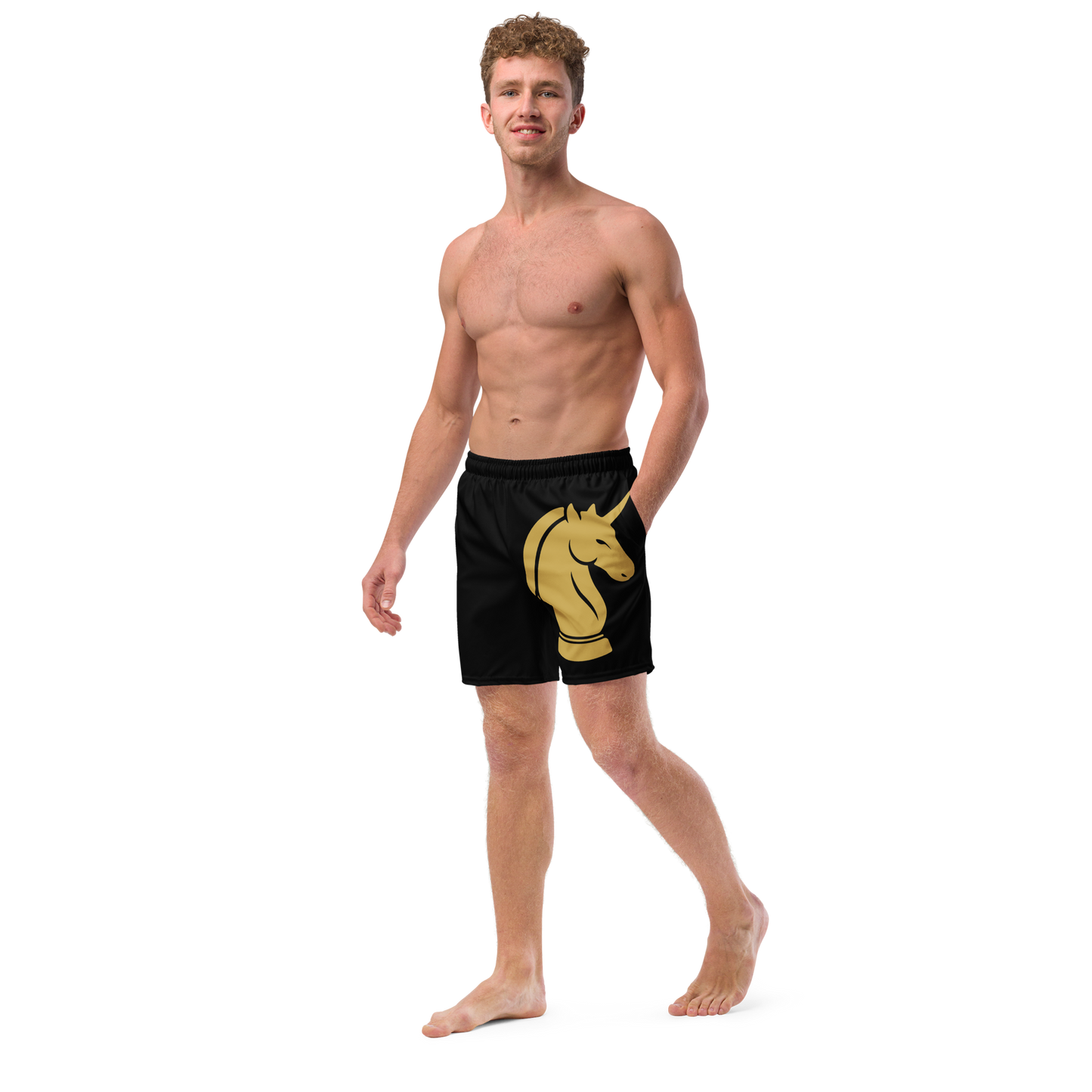 Bold Unicorn Swimming Trunks
