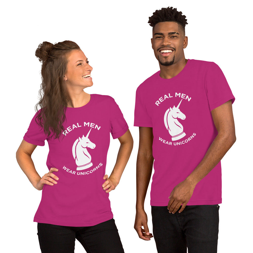 Real Men Wear Unicorns T-Shirt - Unisex
