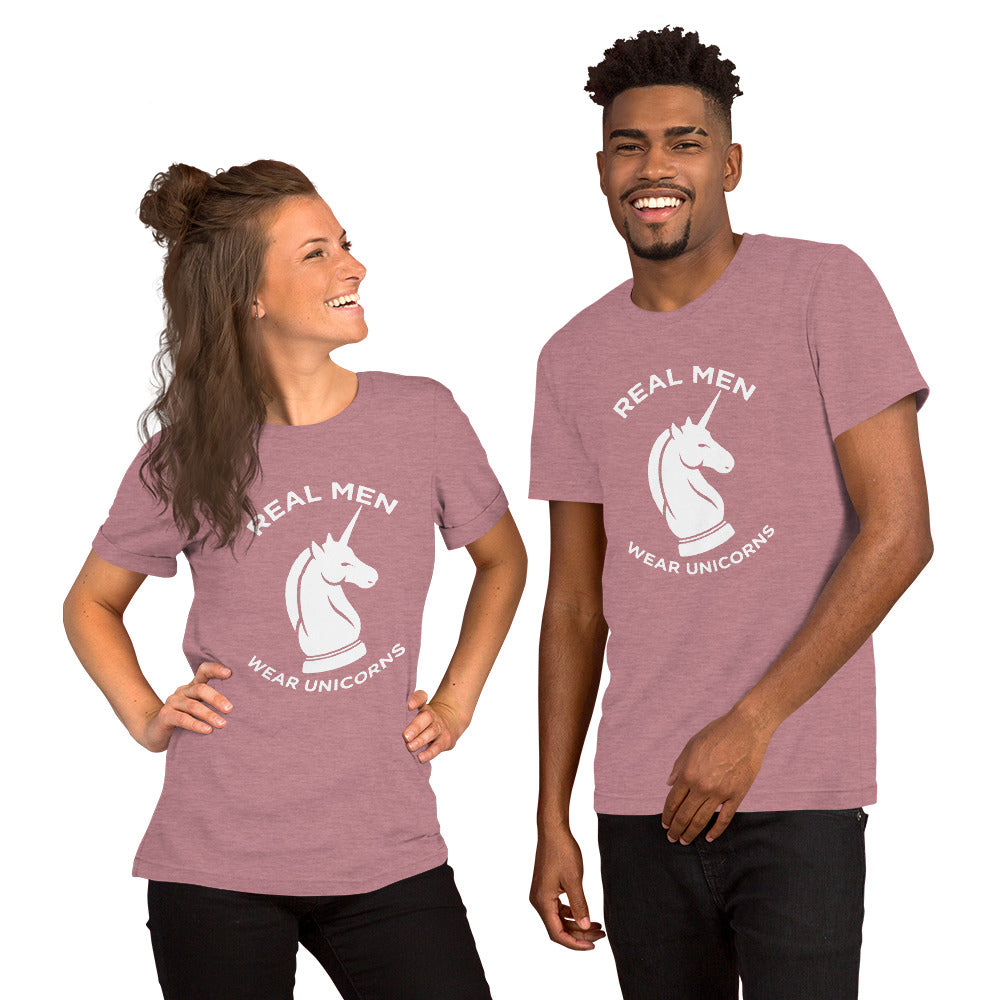 Real Men Wear Unicorns T-Shirt - Unisex