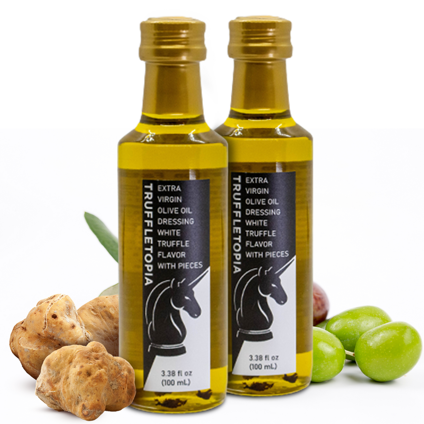 White Truffle Extra Virgin Olive Oil with Truffle Pieces