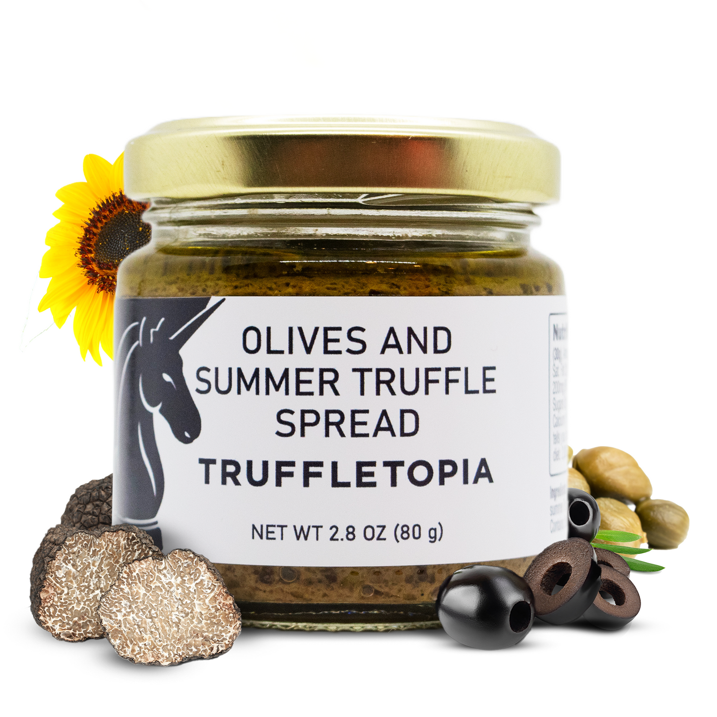 Olives and Summer Truffle Spread (Tapenade)