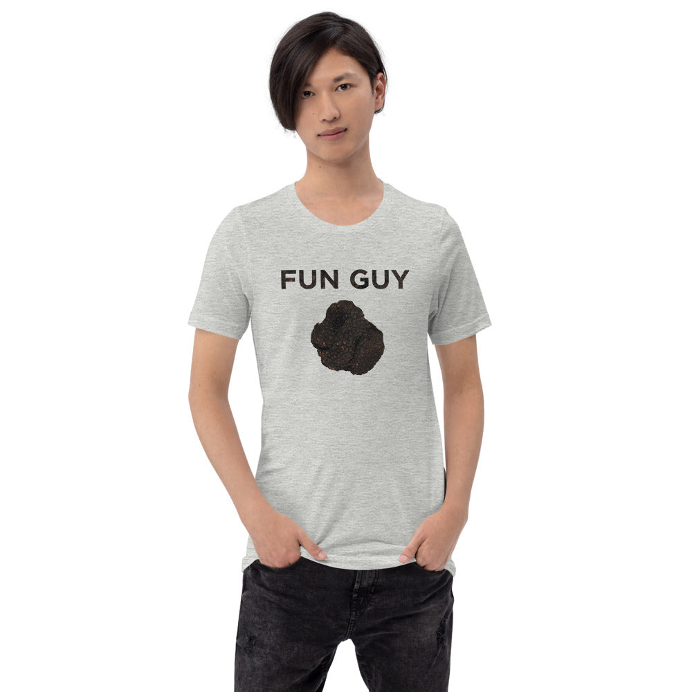 Kawhi wearing cheap fun guy shirt